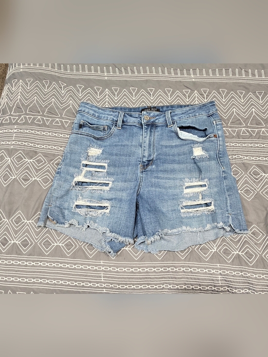Judy Blue Pants - Judy Blue Distressed Denim Shorts Size 1XL